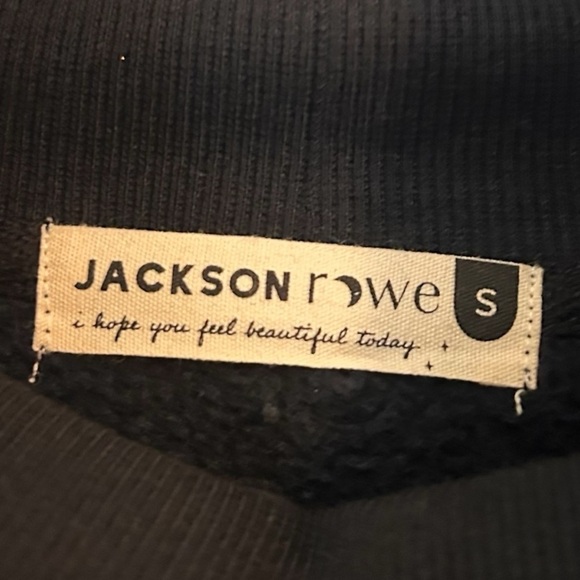 Jackson Rowe Womens' Jupiter Turtleneck Sweatshirt - Black - Picture 6 of 9